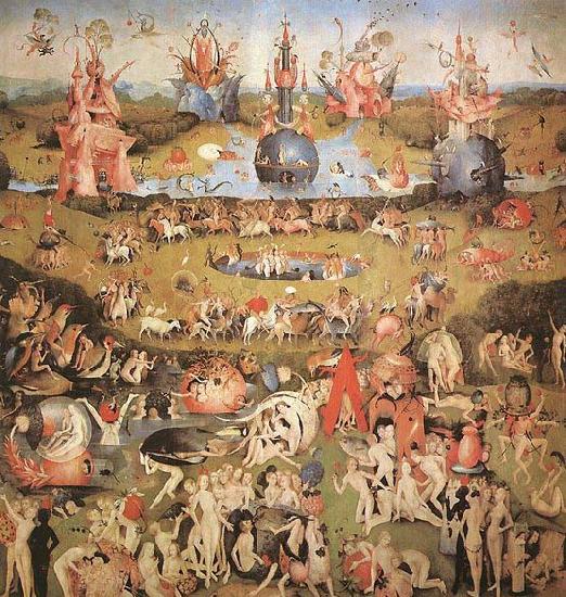 BOSCH, Hieronymus Garden of Earthly Delights China oil painting art